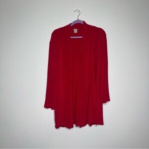 Travelers by Chico’s Open Front Cardigan size 10
